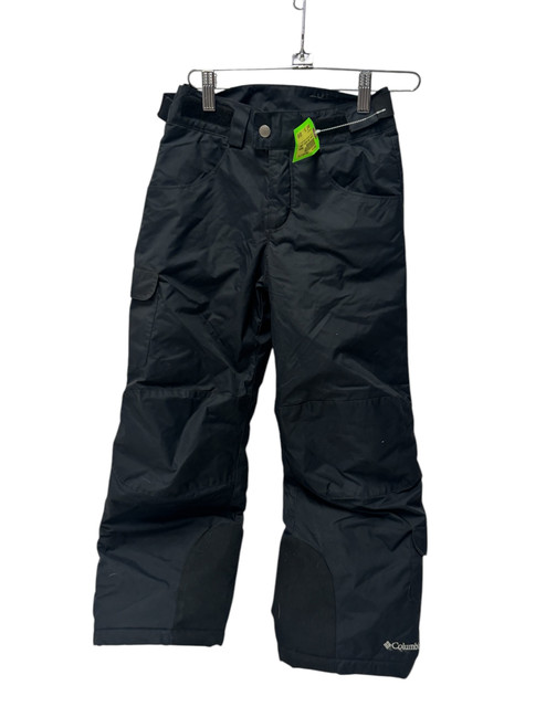 Used Columbia OMNI-SHIELD SNOW PANTS JR 7/8 Black 11731-S000131224