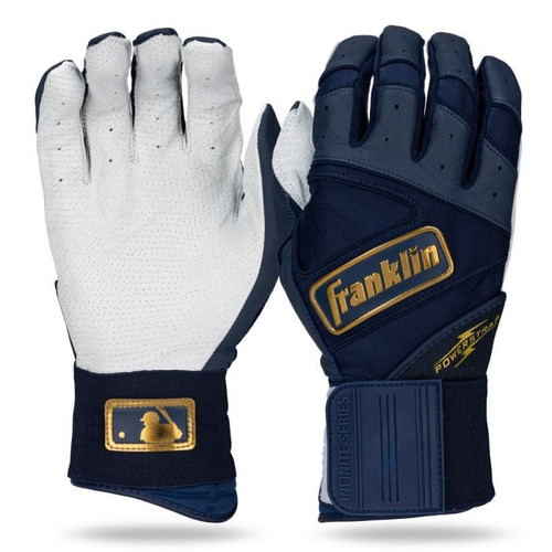 Vist Large View of Product Image Which is Franklin Powerstrap Infinite Series Adult Batting Gloves