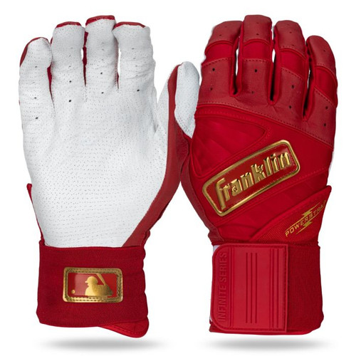 Vist Large View of Product Image Which is Franklin Powerstrap Infinite Series Adult Batting Gloves