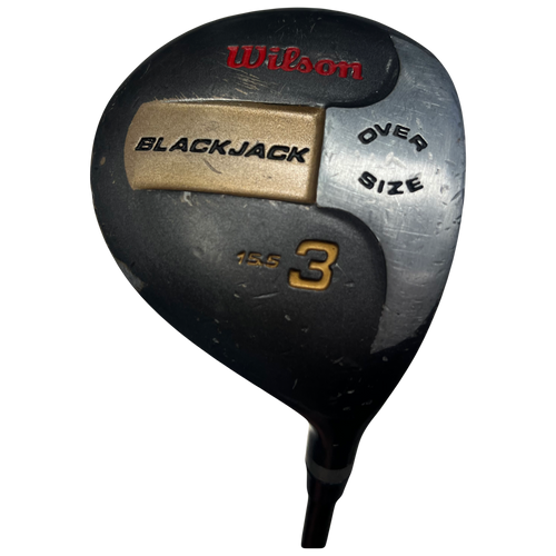 Vist Large View of Product Image Which is Used Wilson BLACKJACK OVERSIZE Mens Fairway Wood RH 3 Wood 11730-S000062384