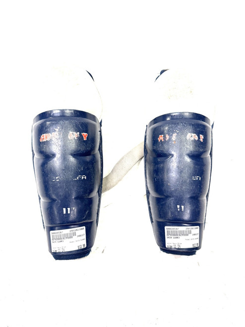 Vist Large View of Product Image Which is Used SHIN GUARD Junior Shin Guards Navy Blue 11" 11860-S000285367