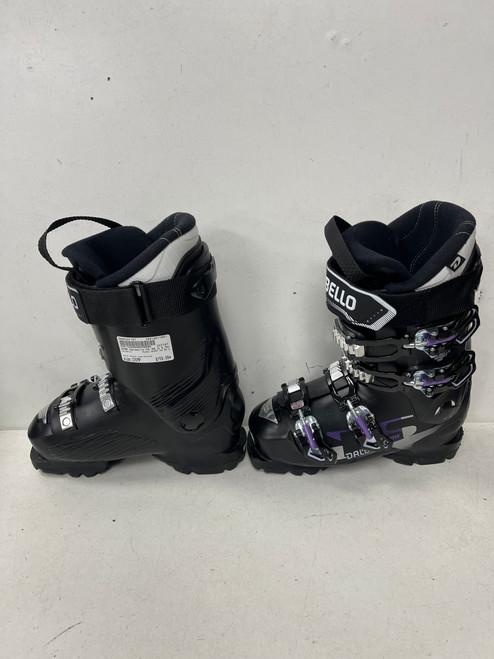 Vist Large View of Product Image Which is Used Dalbello SPORT MX 80 W Womens DH Ski Boot Black And Purple 235 MP - J05.5 - W06.5