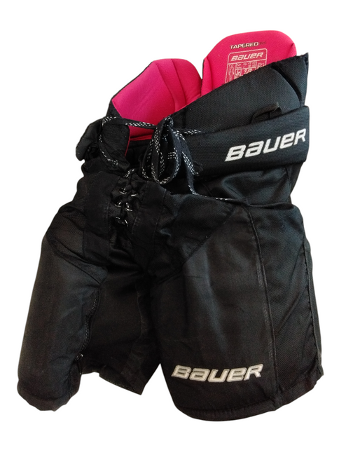 Vist Large View of Product Image Which is Used Bauer VAPOR Junior Pant Black SM