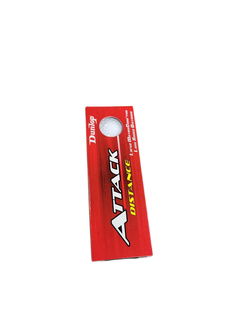 Used Dunlop BALLS 3 Ball - Golf Ball Sleeve 11708-S000174785