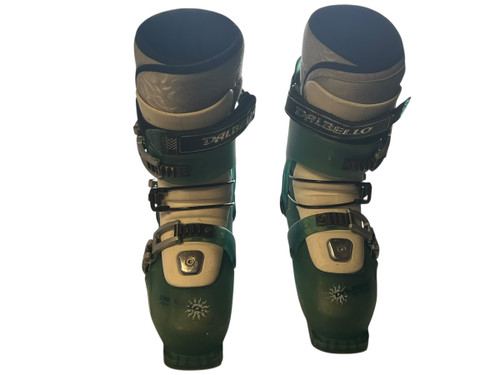 Vist Large View of Product Image Which is Used Dalbello STORM PURE ENERGY SZ 25.5 Womens DH Ski Boot Green 255 MP - M07.5 - W08.5