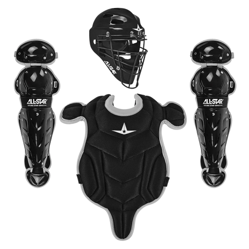 Vist Large View of Product Image Which is New All-Star Future Star Girls 7-9 Black Catchers Set