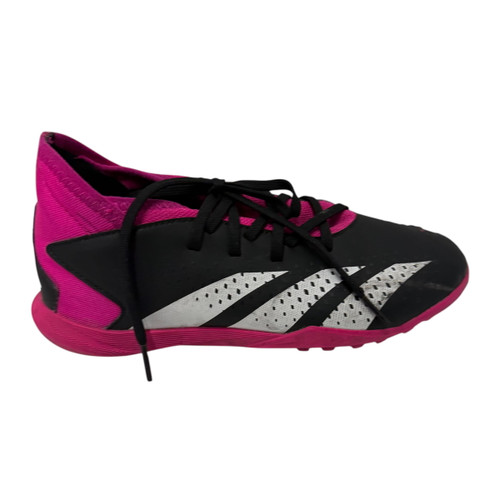 Vist Large View of Product Image Which is Used Adidas Predator Soccer Turf Shoes Pink Junior Size 4.5