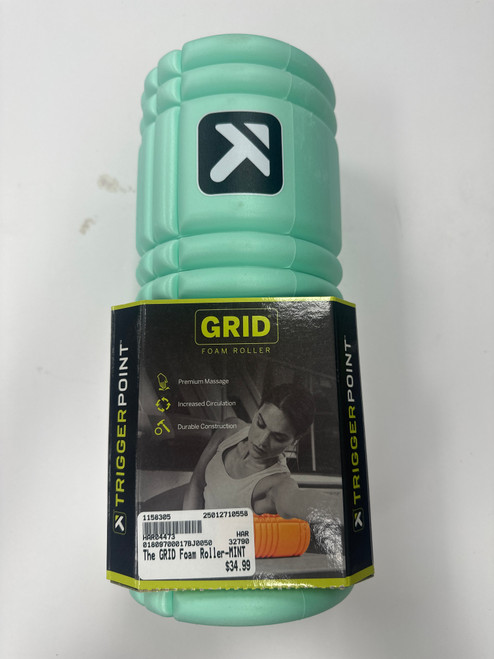 Vist Large View of Product Image Which is New The GRID Foam Roller-MINT