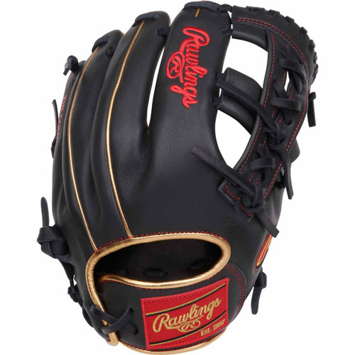 Vist Large View of Product Image Which is New Rawlings NXT SERIES DARK SHADOW BB/SB Glove RH Throw None 11 1/2" 11285-RAWR00704202