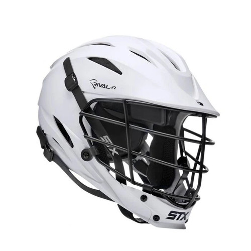New Rival Lacrosse Helmet Jr Wht 11855-STXHMRIVJWH