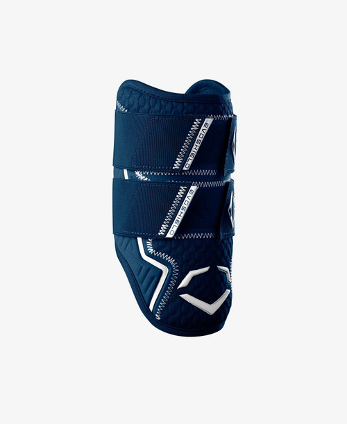 Vist Large View of Product Image Which is New Evoshield Double Strap Elbow Guard- Navy Blue Large