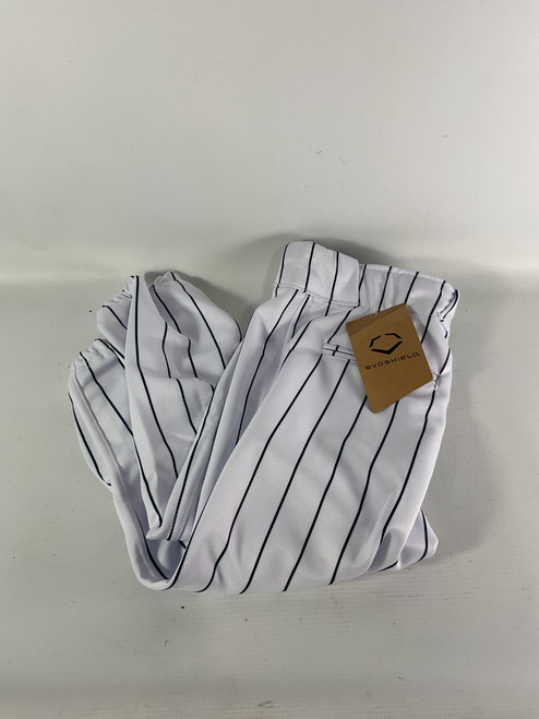 Used Evoshield BLK PIN STRIPE BB/SB Pant Mens White SM 11834-S000030895