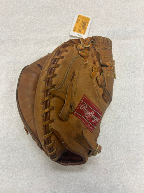 Vist Large View of Product Image Which is Used Rawlings RCM30 MIKE PIAZZA Baseball Catchers Mitt LH Throw Copper 33 1/2"