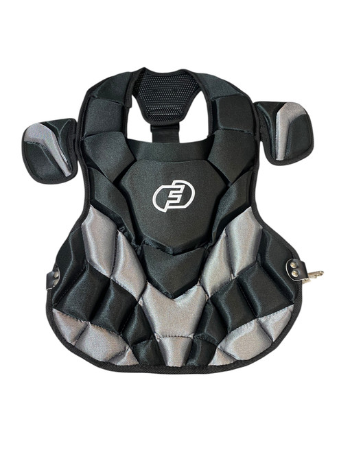 Vist Large View of Product Image Which is Used FORCE 3 Catchers Chest Protector Black Adult