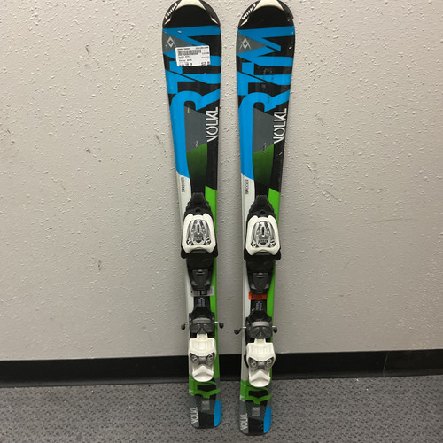Used Volkl RTM Boys DH Ski/Binding Green 100 cm 11855-S000178989