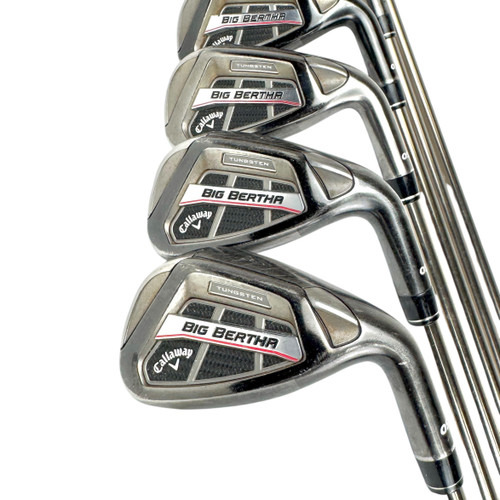 Used Callaway BIG BERTHA OS Men's RH Iron Set 6I-AW Senior Flex Graphite Shaft 11506-S000272737