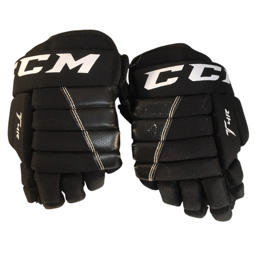 Vist Large View of Product Image Which is Used CCM T4R Youth Gloves Black 9"