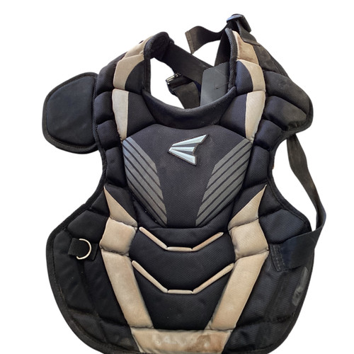 Vist Large View of Product Image Which is Used Easton GAMETIME CHEST PROTECTOR Catchers Chest Protector Black Youth