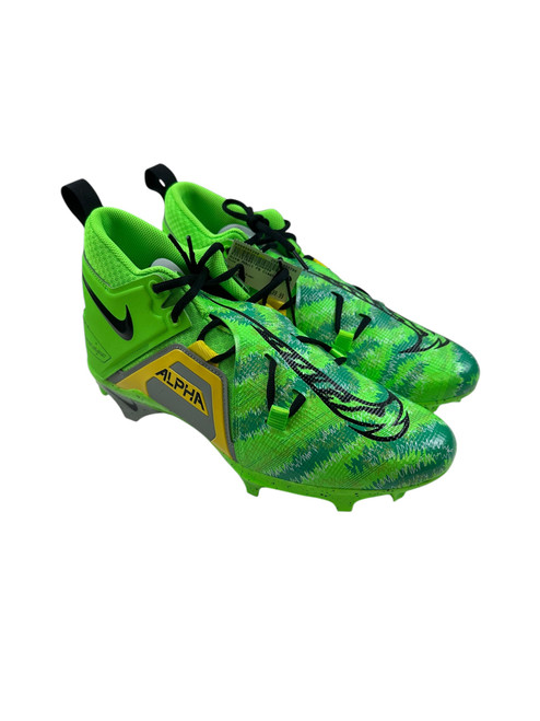 NEW Nike Adult FB Cleats Neon Green Senior 12 11706-S000345390