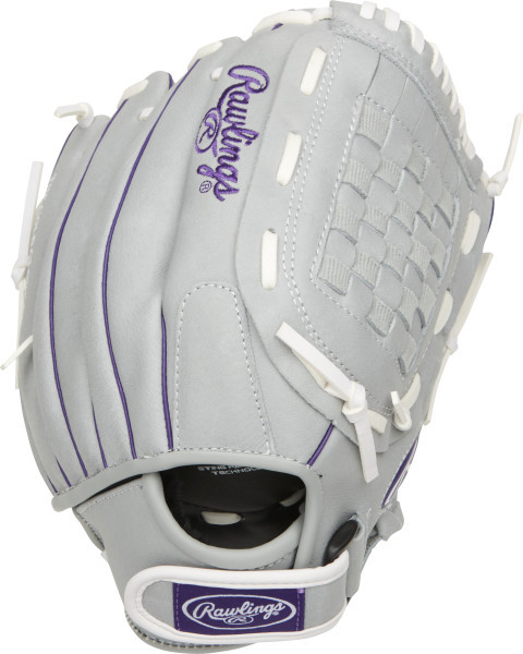 Vist Large View of Product Image Which is Rawlings Sure Catch Fastpitch Glove 12" LHT #SCSB12PU