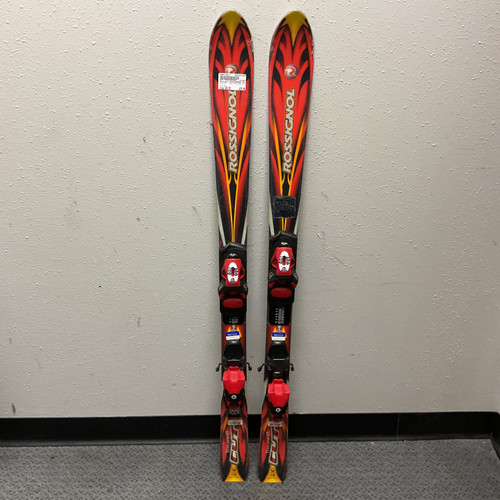Vist Large View of Product Image Which is Used Rossignol DEVELOPEMENT CUT Boys DH Ski/Binding Red 120 cm 11855-S000179014