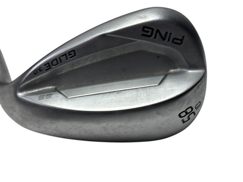 Used Ping GLIDE 3.0 SS Black Dot 10deg Bounce Golf Wedge Mens RH 58 Degree 35.25" 11731-S000131651