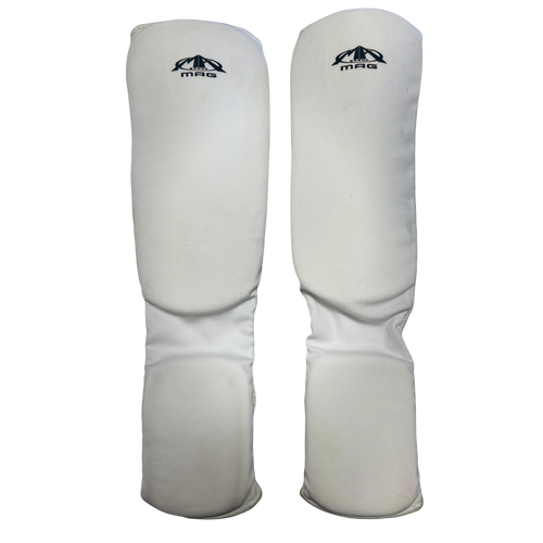 Used Martial Arts Forearm Pads White Junior 11730-S000062422