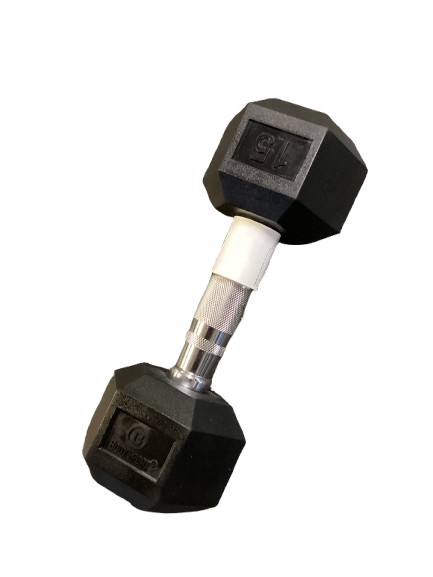 Vist Large View of Product Image Which is New rubber hex db 15 lb