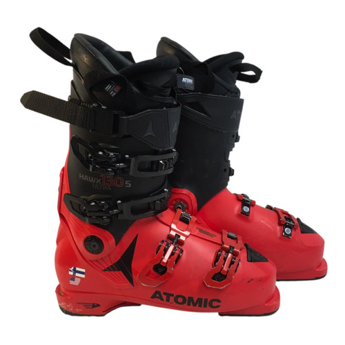 Vist Large View of Product Image Which is Used Atomic HAWX 130S ULTRA Mens DH Ski Boot Red 285 MP - M10.5 - W11.5 11749-S000180915