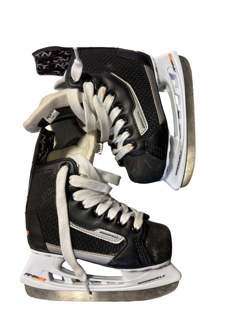Vist Large View of Product Image Which is Used WinnWell AMP 300 Youth Hockey Skate Youth 12.0