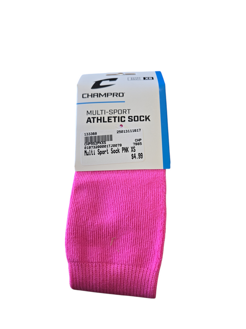 Vist Large View of Product Image Which is New Multi Sport Sock PNK XS