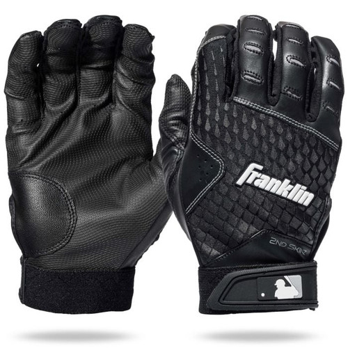 Vist Large View of Product Image Which is Franklin 2nd Skinz Youth Batting Gloves