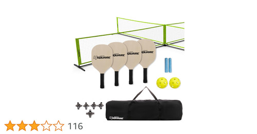 Vist Large View of Product Image Which is Used TRIUMPH 4SQUARE Pickleball Nets