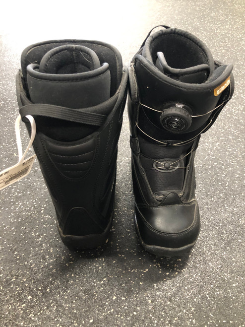 Vist Large View of Product Image Which is Used ATLANTIS Boys Snowboard Boots Black Junior 04