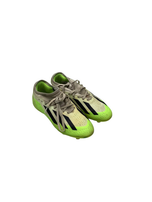 Used Adidas Soccer Cleats Lime Green Junior 04 11347-S000239454