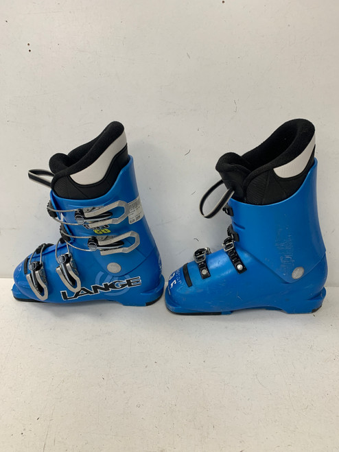 Vist Large View of Product Image Which is Used Lange RSJ 60 Boys DH Ski Boot Royal Blue 205 MP - J01