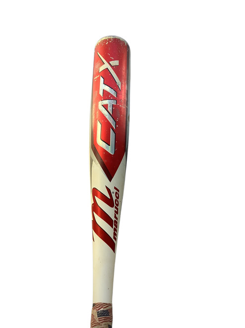 Vist Large View of Product Image Which is Used Marucci CAT X BB/SB USSSA 2 3/4 Bat 27"