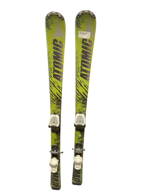 Vist Large View of Product Image Which is Used Atomic NOMAD Boys DH Ski/Binding Green 130 cm