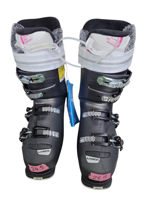 Vist Large View of Product Image Which is Used Lange LX 80 W Womens DH Ski Boot Black 245 MP - M06.5 - W07.5 11708-S000175090