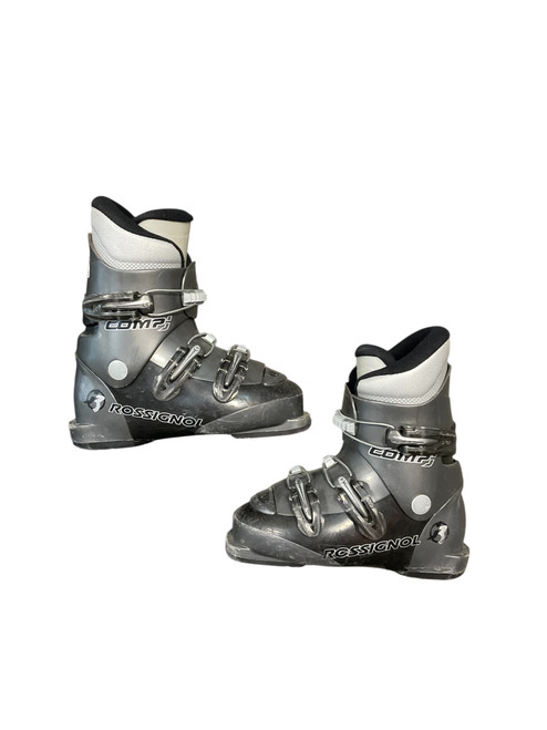 Vist Large View of Product Image Which is Used Rossignol COMP J 4 DH BOOT Boys DH Ski Boot Grey 235 MP - J05.5 - W06.5