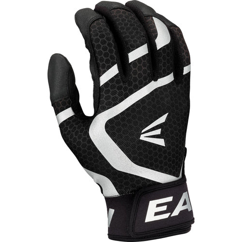 Vist Large View of Product Image Which is New Easton MAV GT BB/SB Batting Gloves Black SM
