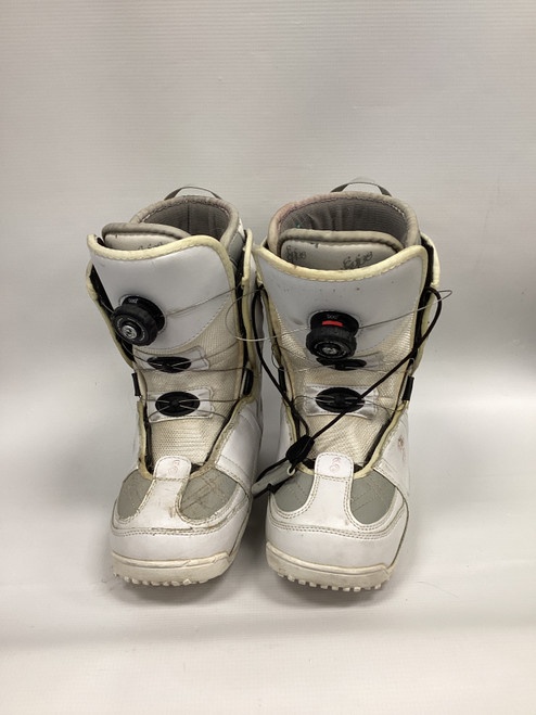 Vist Large View of Product Image Which is Used Spice SPICE Womens Snowboard Boots White Senior 7
