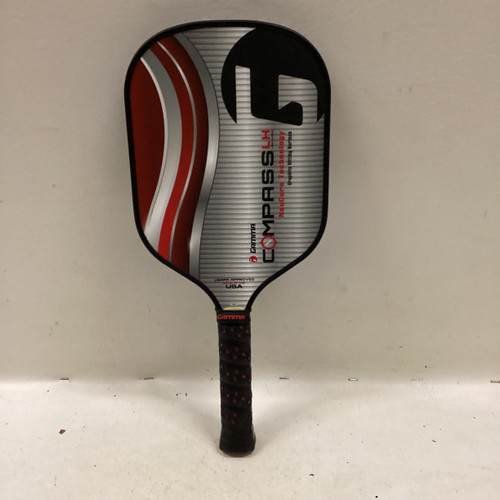 Vist Large View of Product Image Which is Used Gamma Sports COMPASS LH Pickleball Racquet White/Black/Red 11725-S000480359