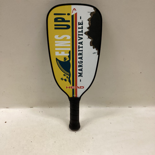 Vist Large View of Product Image Which is Used Head MARGARITAVILLE FINS UP RAC Pickleball Racquet Yellow 11725-S000480363