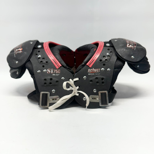 Used Schutt SI750 FB Shoulder Pads Black MD 11805-S000054032