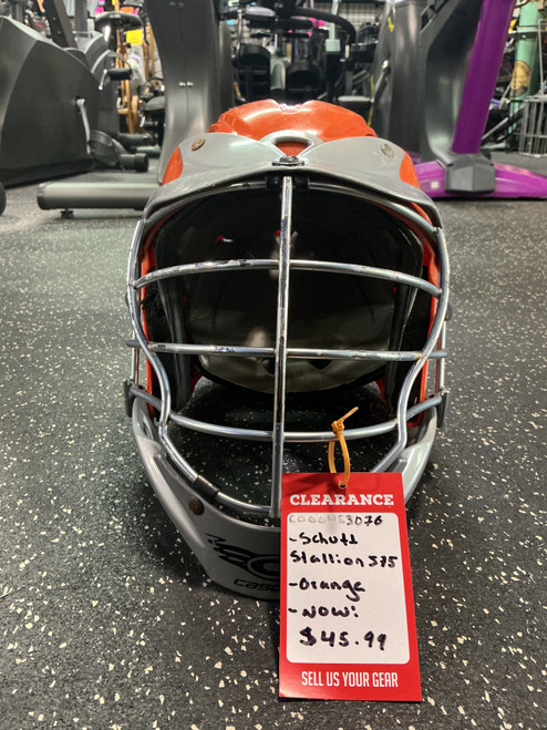 Vist Large View of Product Image Which is Used Cascade CASCADE CPX-R Lacrosse Helmet Orange One Size