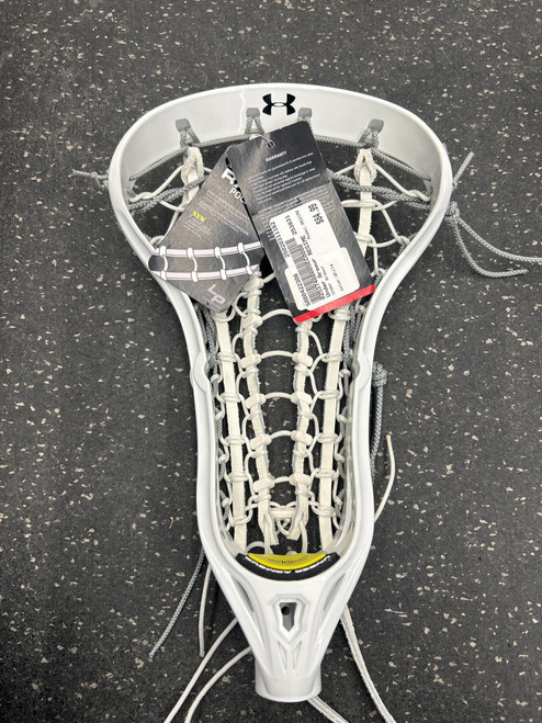Vist Large View of Product Image Which is Used Under Armour REGIME Womens Lacrosse Head White 11162-S000422306