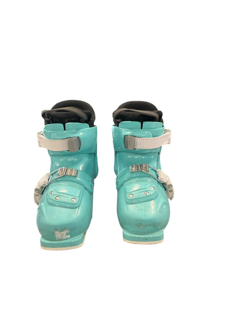 Used Tecnica JT2 PEARL Girls DH Ski Boot Turquoise 195 MP - Y13 11512-S000218089