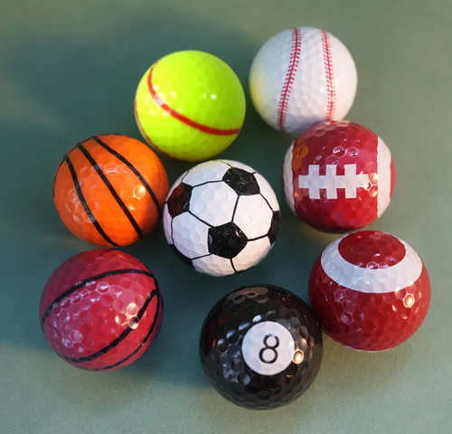 Vist Large View of Product Image Which is New NOVELTY GOLF BALL