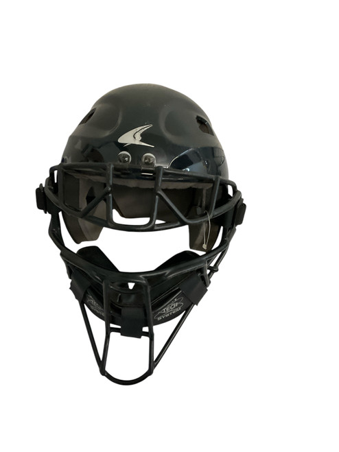 Vist Large View of Product Image Which is Used Champro HELMAX Catchers Helmet w/Mask Black SM